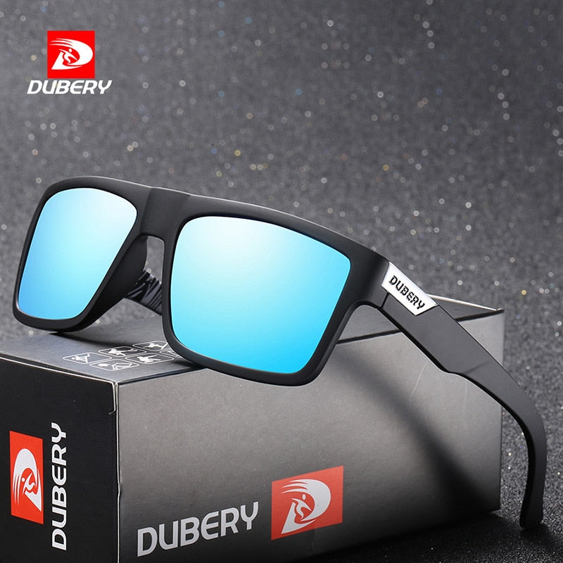 Mirror Lens Square Polarized Sunglasses - DuberyShades