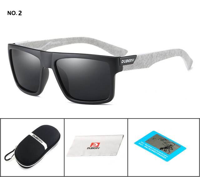 Mirror Lens Square Polarized Sunglasses - DuberyShades