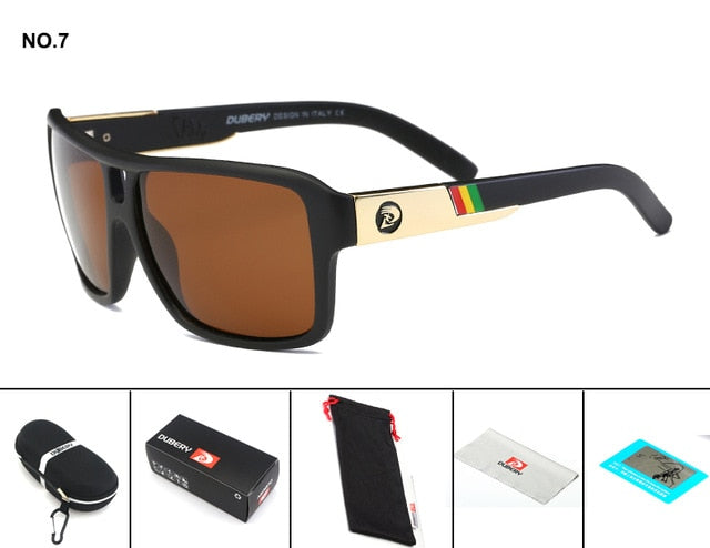 Men's Aviation Polarized Sunglasses - DuberyShades